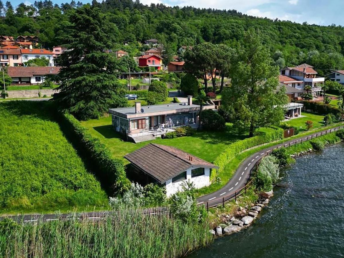 Casa Gaiani Villetta In Riva Al Lago Vista Mozzafiato فارانو بورجي المظهر الخارجي الصورة
