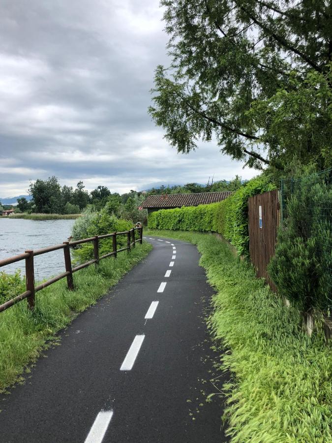 Casa Gaiani Villetta In Riva Al Lago Vista Mozzafiato فارانو بورجي المظهر الخارجي الصورة